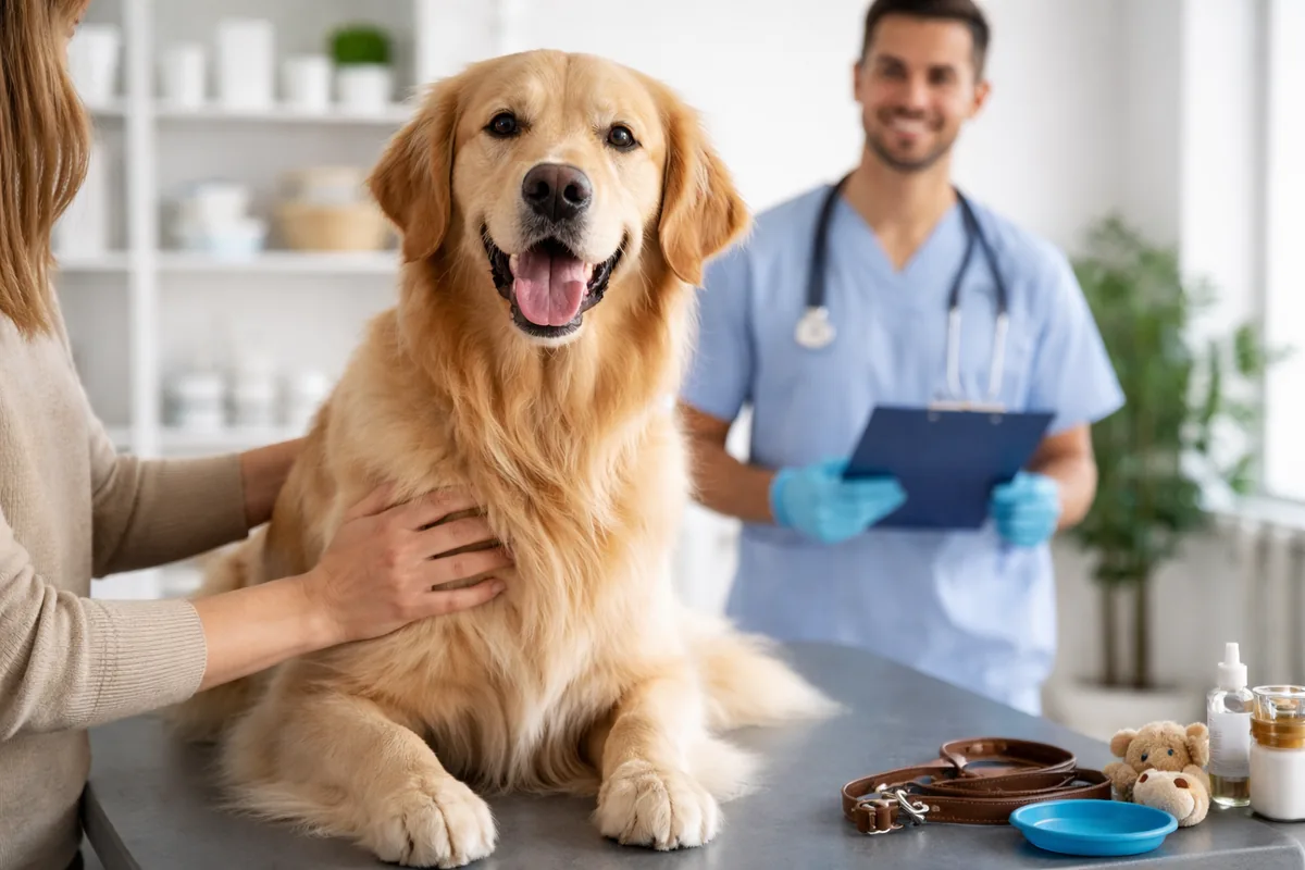 Comment préparer son chien à un séjour chez le vétérinaire