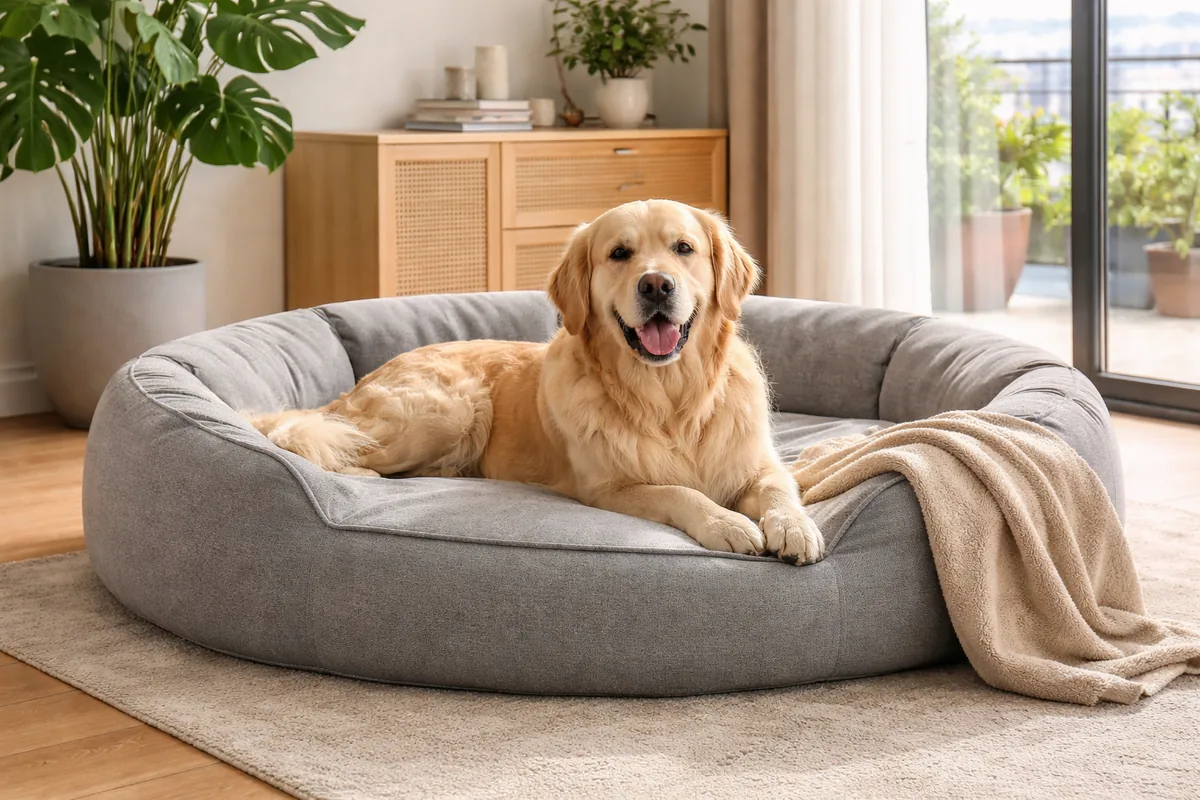 Quel panier pour un chien de grande taille en appartement