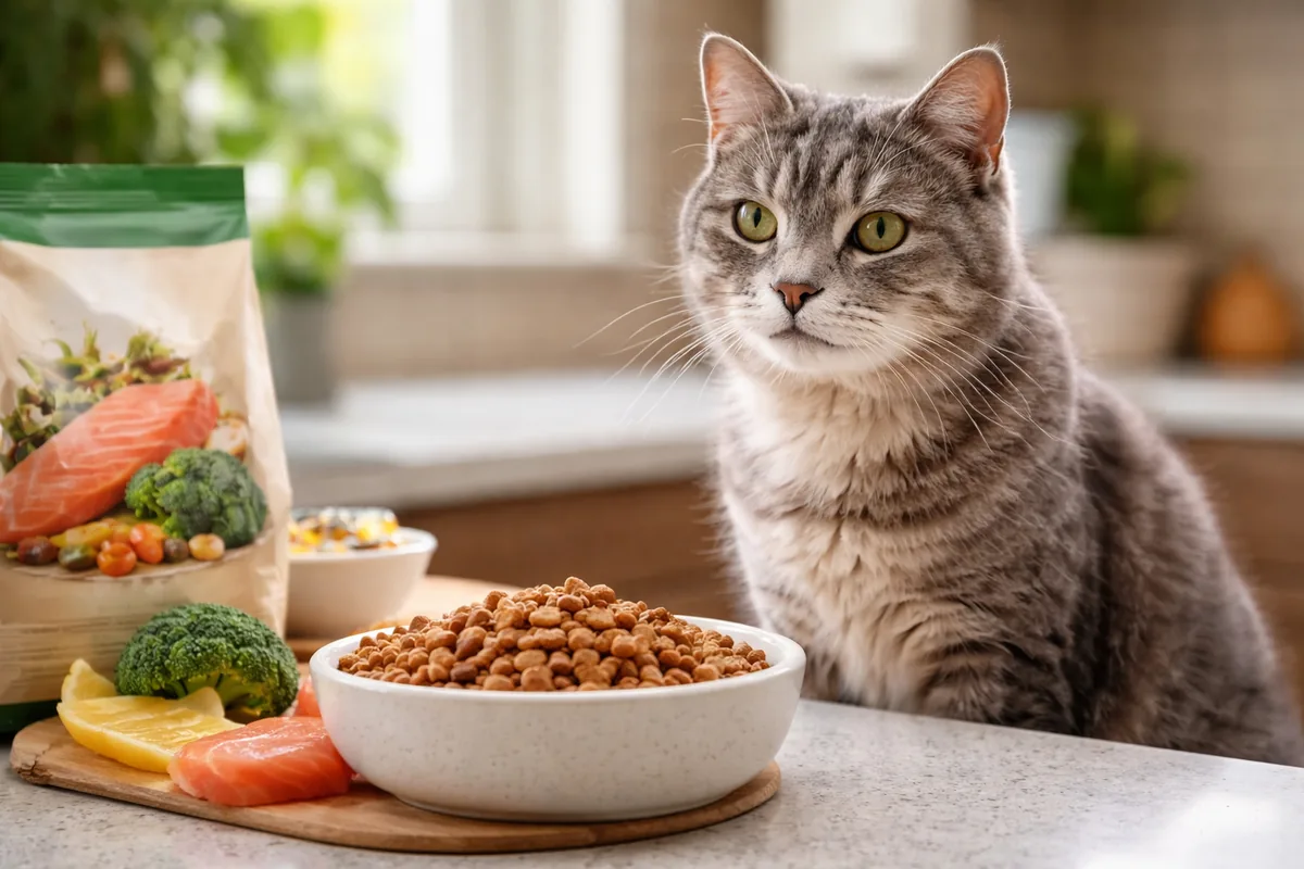 Comment choisir la meilleure nourriture pour un chat âgé